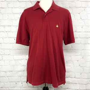 Brooks Brothers short sleeve red polo shirt XL
